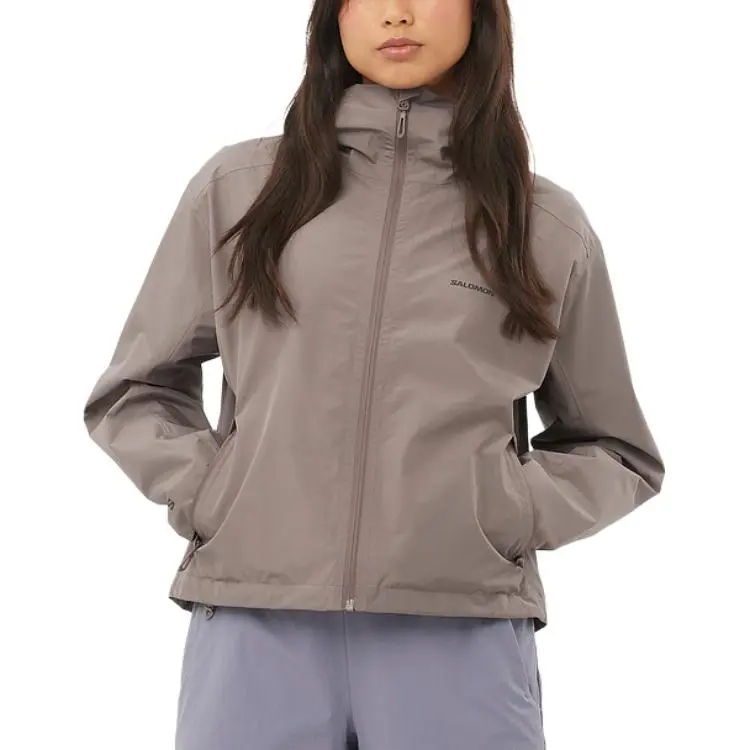 SALOMON Jackets Coats Women's Iron Gray-1