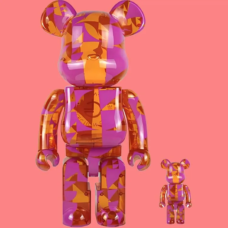 BE@RBRICK x GALERIES LAFAYETTE Galeries Lafayette, First Limited Collaboration, Transparent 100%400%-3
