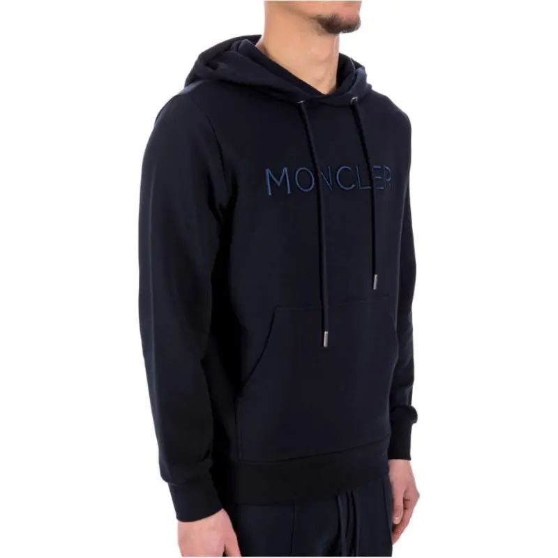 Moncler Sweatshirts Men Marine Blue-3