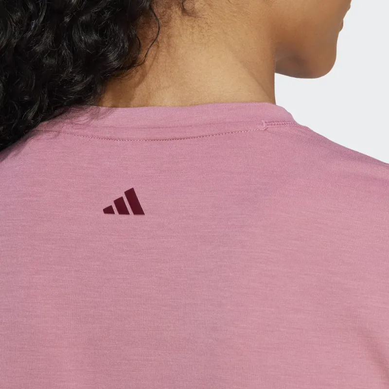 Adidas Crop Tops Women's Pink-1