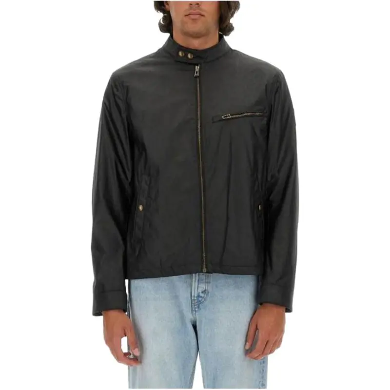 Belstaff Jackets Coats Men's Black-3