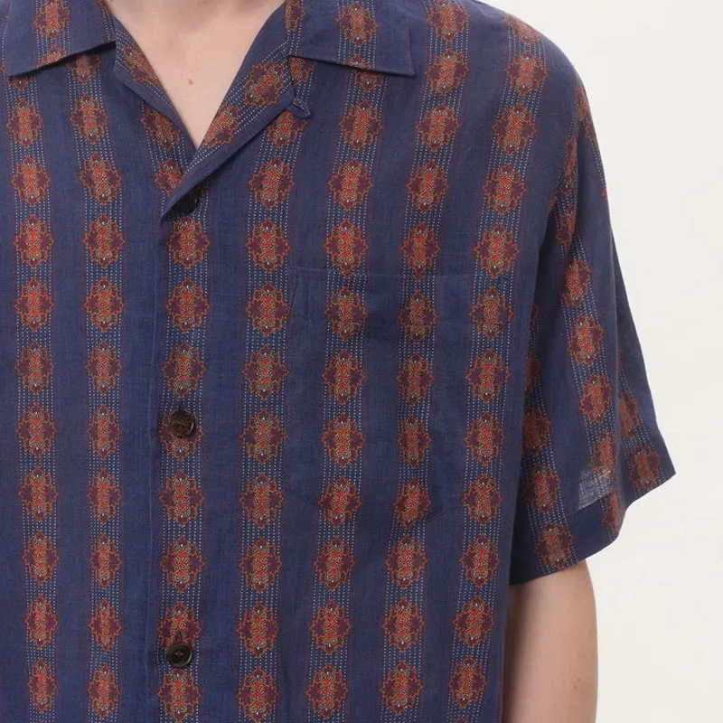 Valentino All-Over Patterned Button-Up Shirt-6