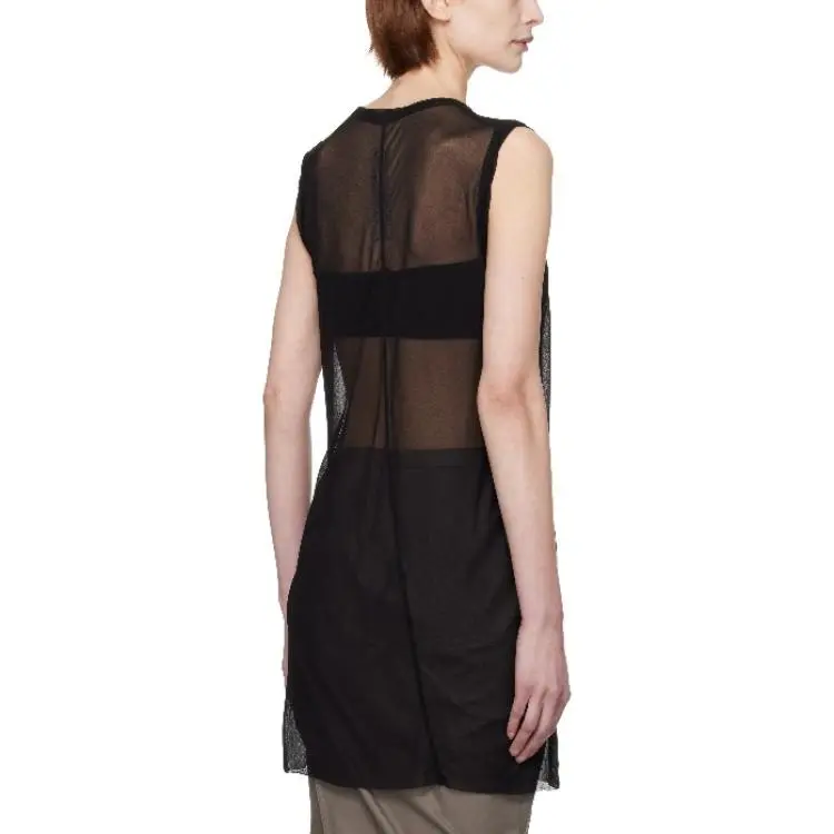 RICK OWENS/RO Tank Tops Women's Black-1