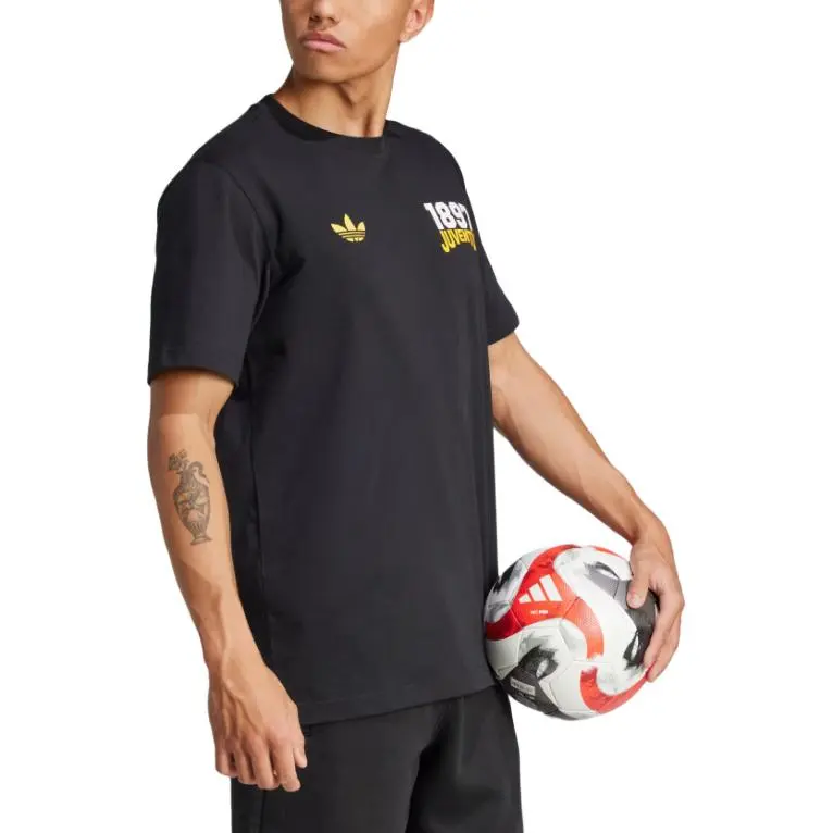Adidas Originals x YOUWENTUSI,LIANMINGKUAN VRCT FW24 T Shirt Men's Black/Active Gold-4