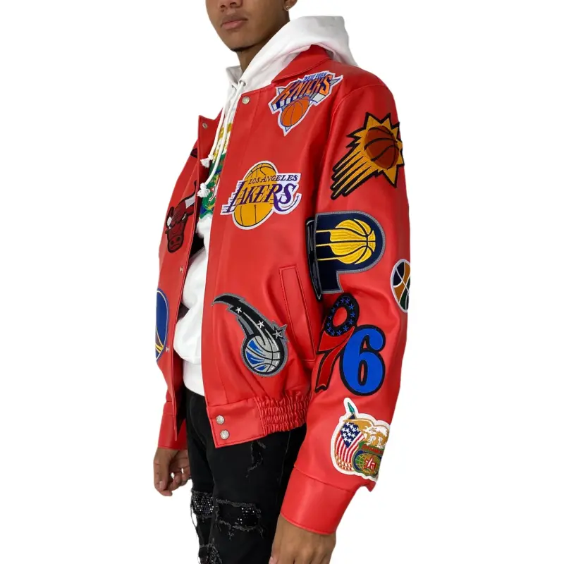 JEFF HAMILTON X Nba Collage Jacket-5