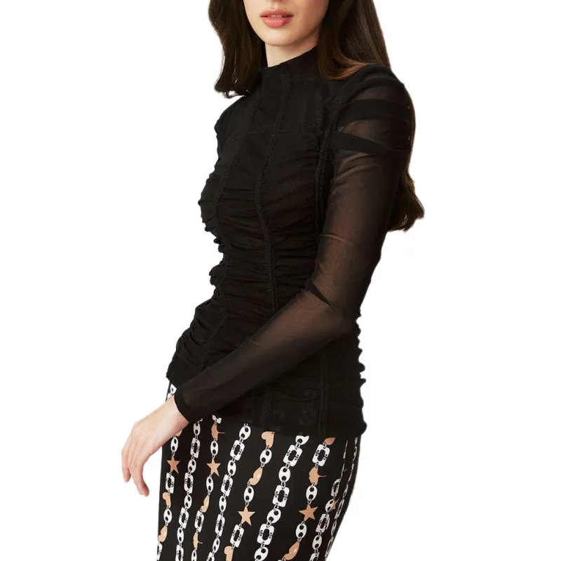 Diane Von Furstenberg Regular T-Shirt Women's Black-2