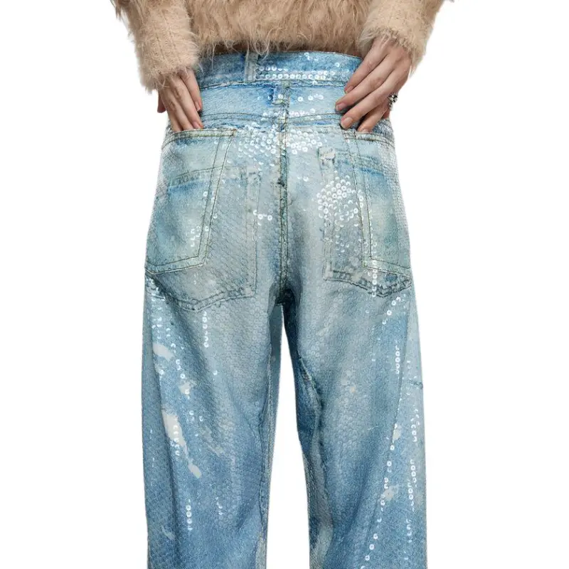 Acne Studios Sequinned Jeans-4