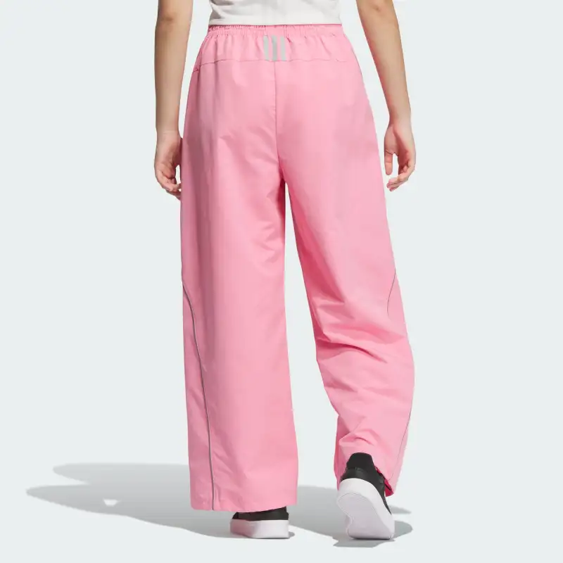 Adidas Piping Woven Tracksuit Bottoms Casual Pants Women's Simple Pink-2