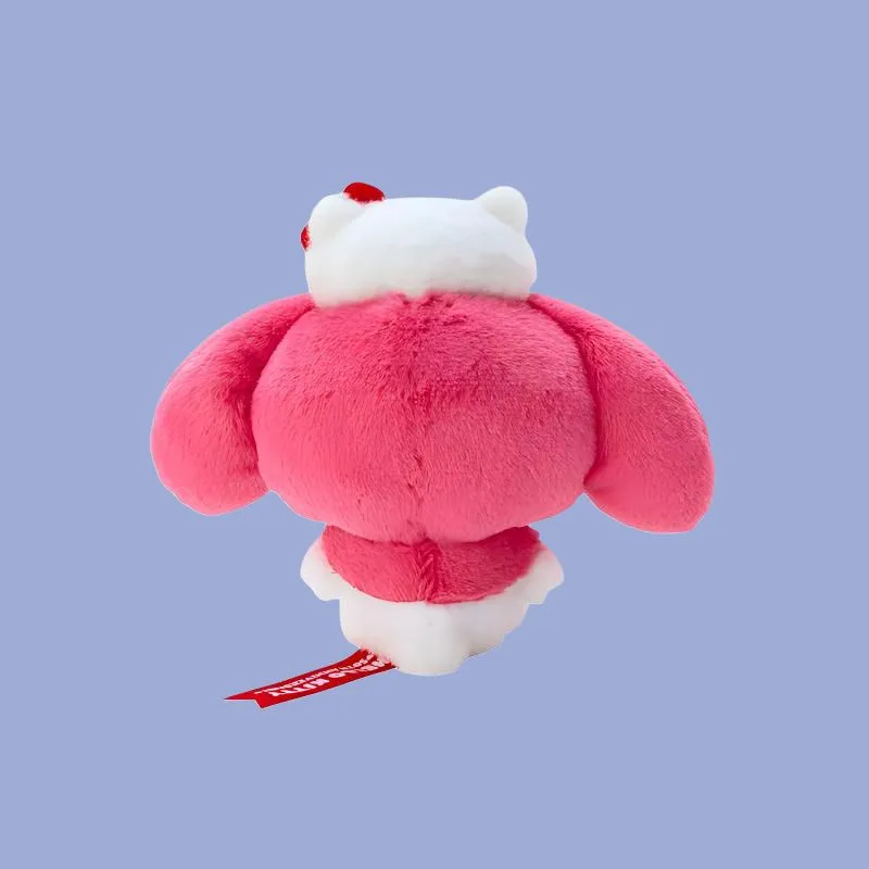 Sanrio My Melody Hello Kitty 50th Anniversary Dolls Plush Pendant 15cm Height-3
