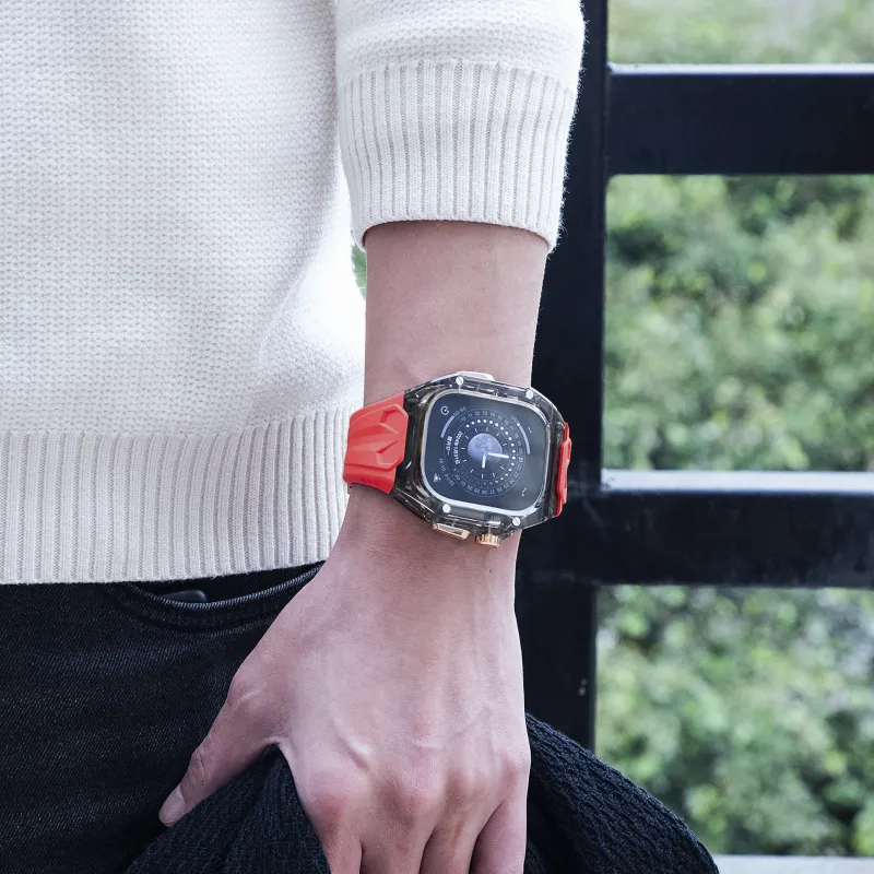 KVZUVUU Apple Compatibility Watch Band TPU Material-35