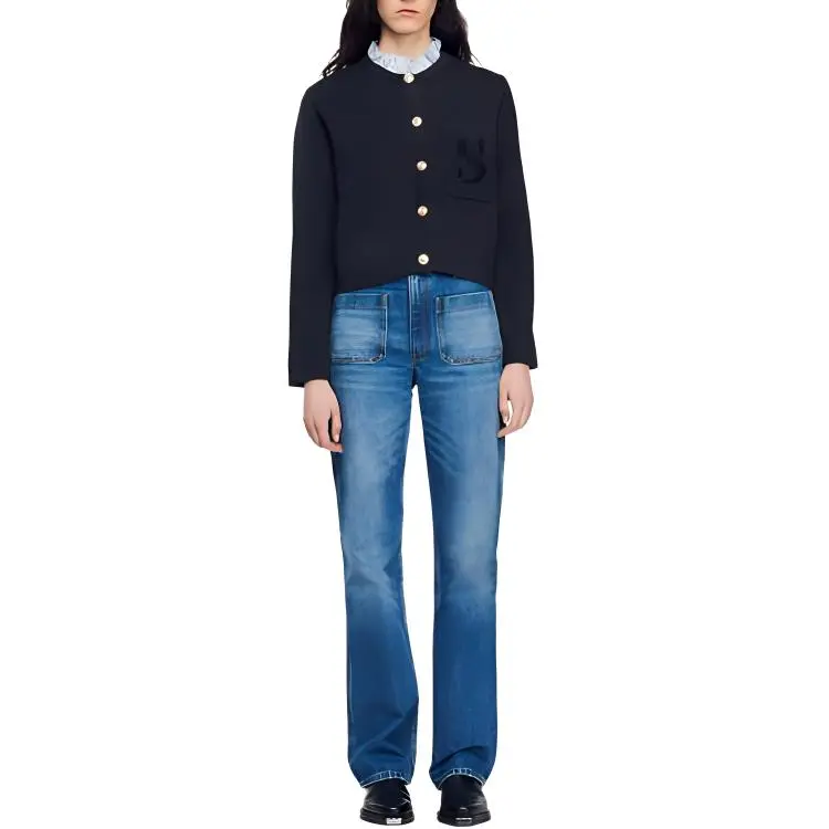 Sandro Sweater Women's Carbon Gray-3