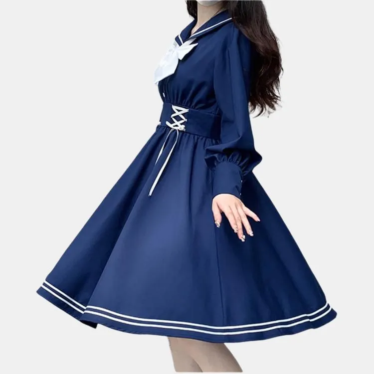 LALAJK Long Sleeved Dresses Women's-10
