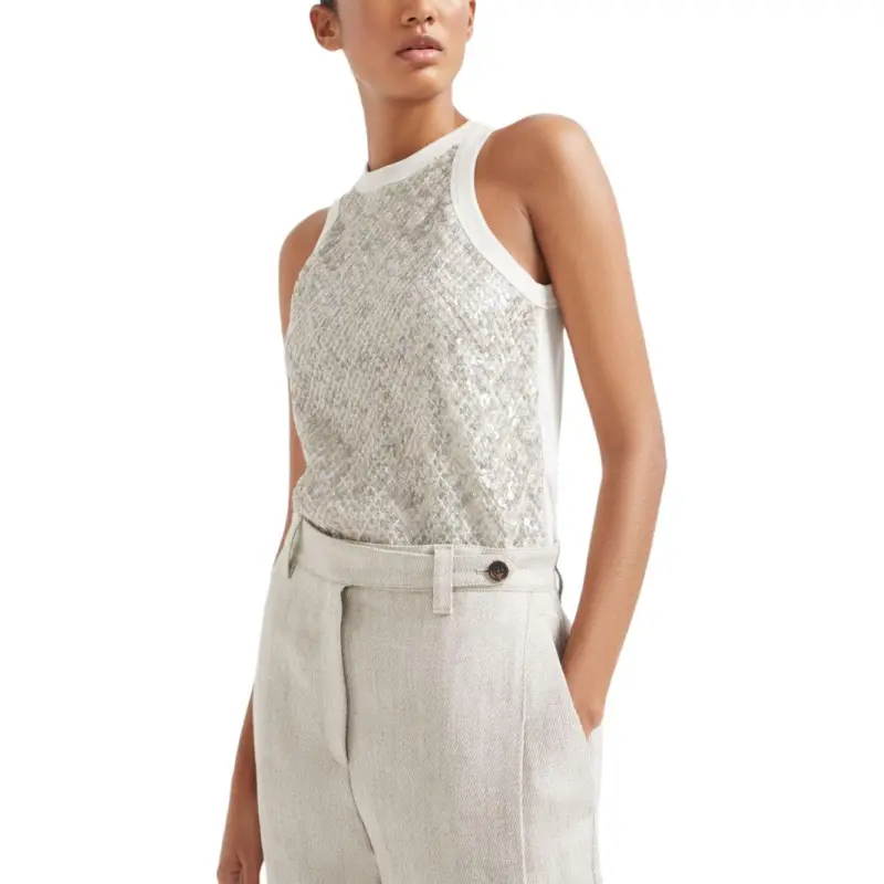 Brunello Cucinelli Linen Trousers-4