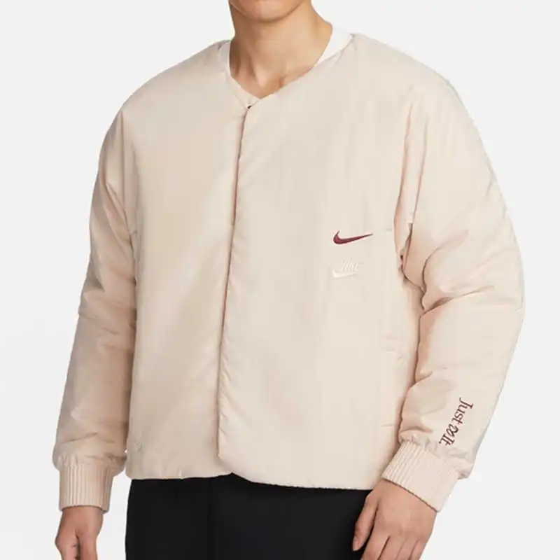 Nike Puffer Jackets Men Khaki-3
