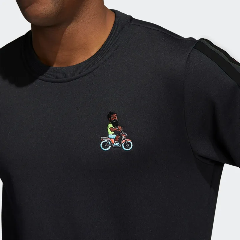 Adidas Sweatshirts Men Black-2