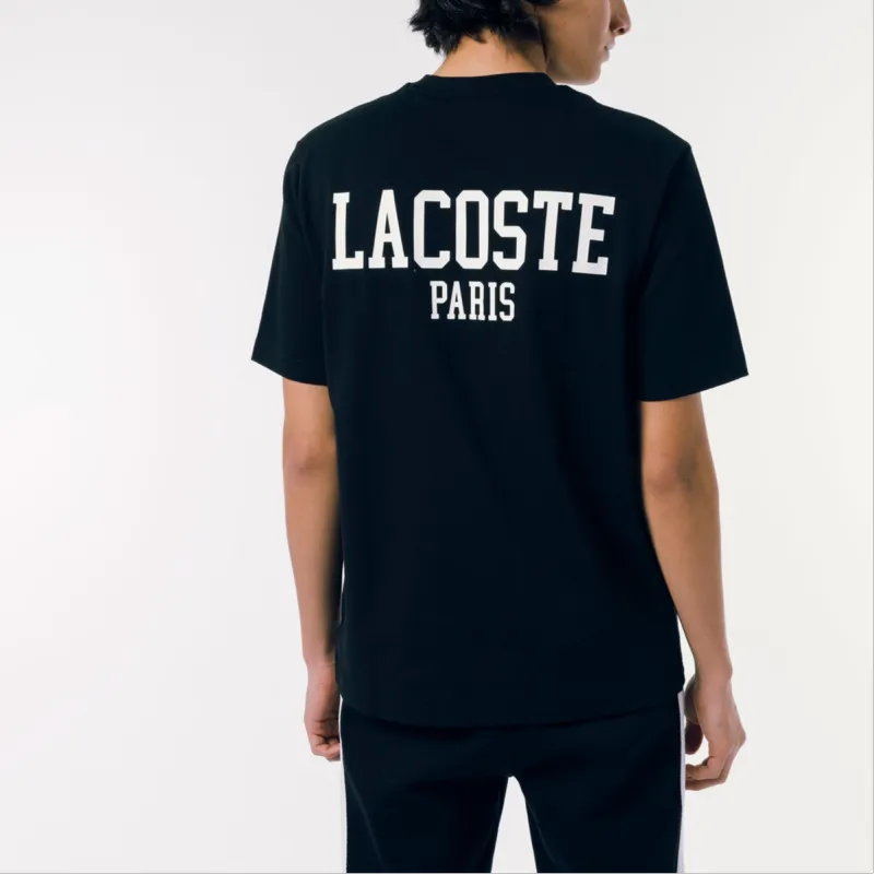 LACOSTE T Shirts Men Black-3