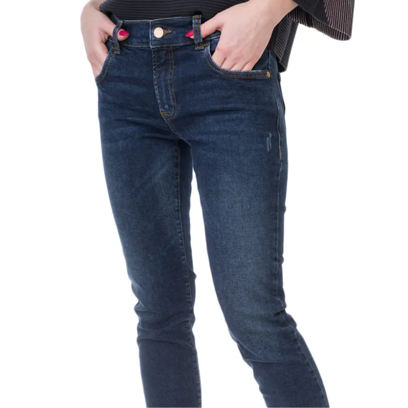 EMPORIO ARMANI FW22 Jeans Women's Dark Blue-4