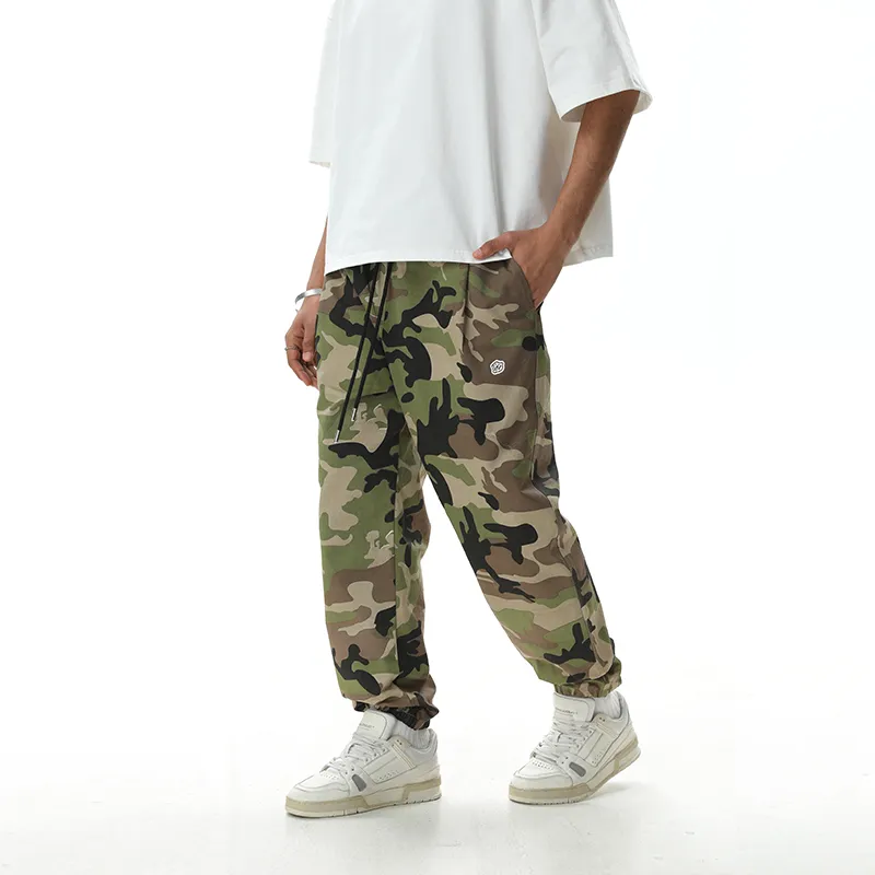 JUNGLE TIGER Casual Pants Unisex Camouflage-5