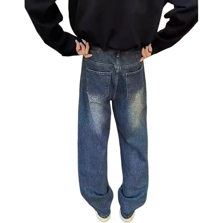 TESTUNG Jeans Men's Blue Shades-5