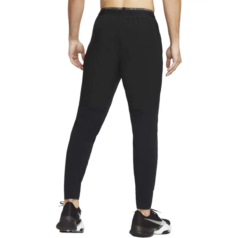 Nike Pro Pants De Entrenamiento De Ejercicio Para Hombre Knitted Sports Pants Men's Black/Iron Gray-1