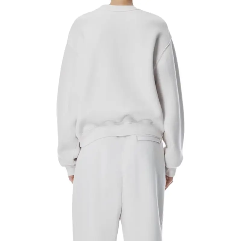 Alexander Wang Graphic Crewneck Sweatshirt White-2