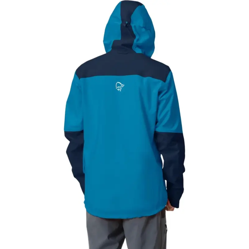 NORRONA Waterproof, Windproof, Lightweight Windbreaker Jacket Men's-1