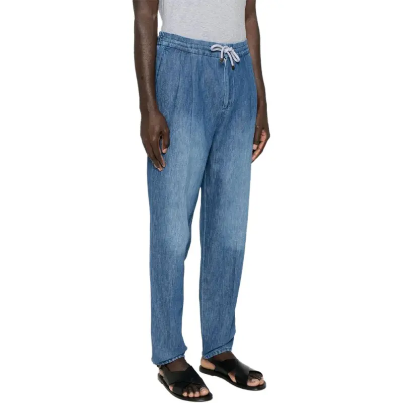 Brunello Cucinelli Pleat detailing Jeans-3