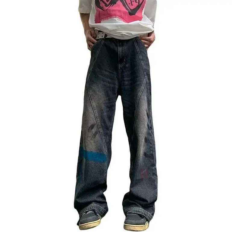 NHZN Jeans Unisex Blue-7