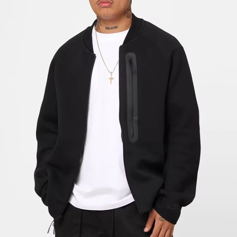 Nike Jackets Men Black-4