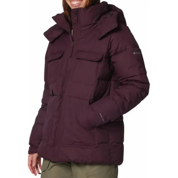 Columbia Puffer Jacket Women's Purple-2