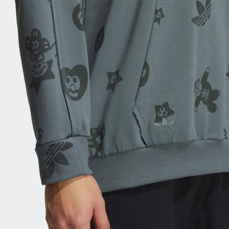 Adidas Originals CHARR MORITA Sweatshirt Men's Blue-6