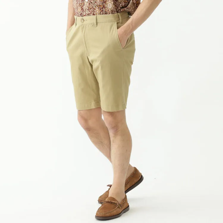 Beams Casual Shorts Men Beige-3