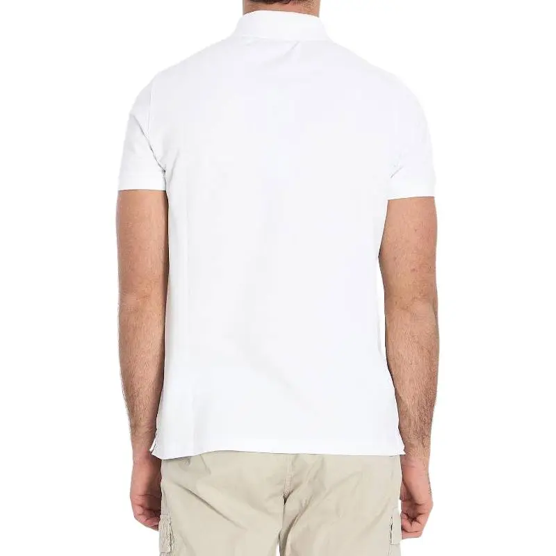 STONE ISLAND Logo Patch Short Sleeved Polo Shirt-4