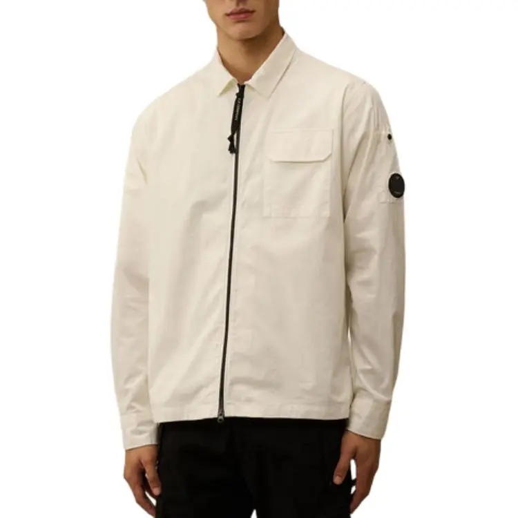 C.P.Company Zip up Gabardine Overshirt-2