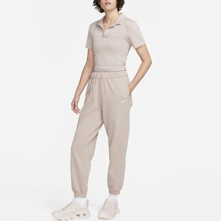 Nike Knitted Sweatpants Women's Taupe-2