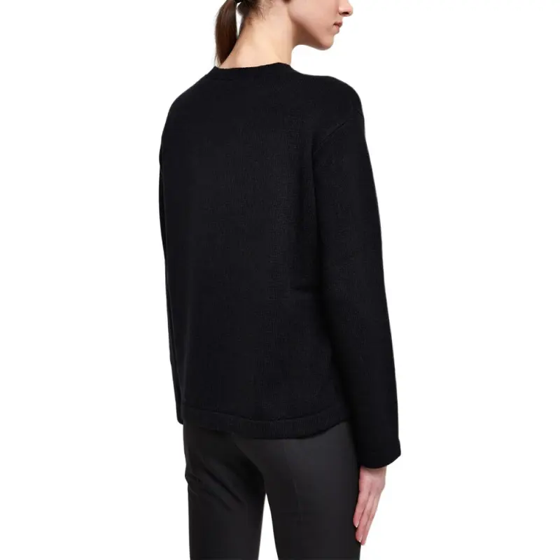 'S MAX MARA SS22 Cashmere Sweater Women's Black-3