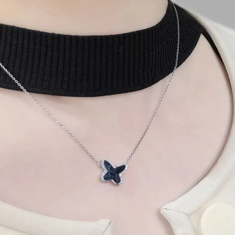 ICEWALD Diamond 925 Mother Of Pearl Necklaces Unisex-15