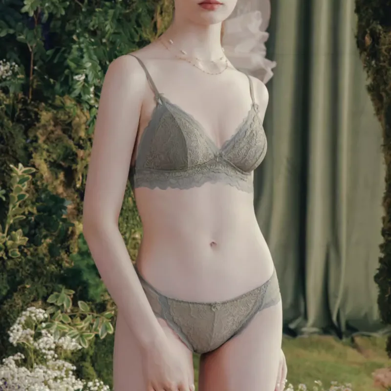 BOTHYOUNG Underwear Set Women's Blue Green-1