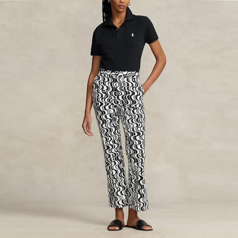 Polo Ralph Lauren SS22 Polo Shirt Women's Black-2