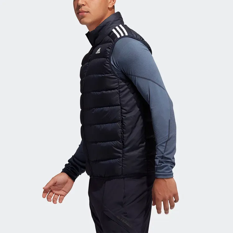 Adidas Vests Men Dark Blue+Shopping Bag-4