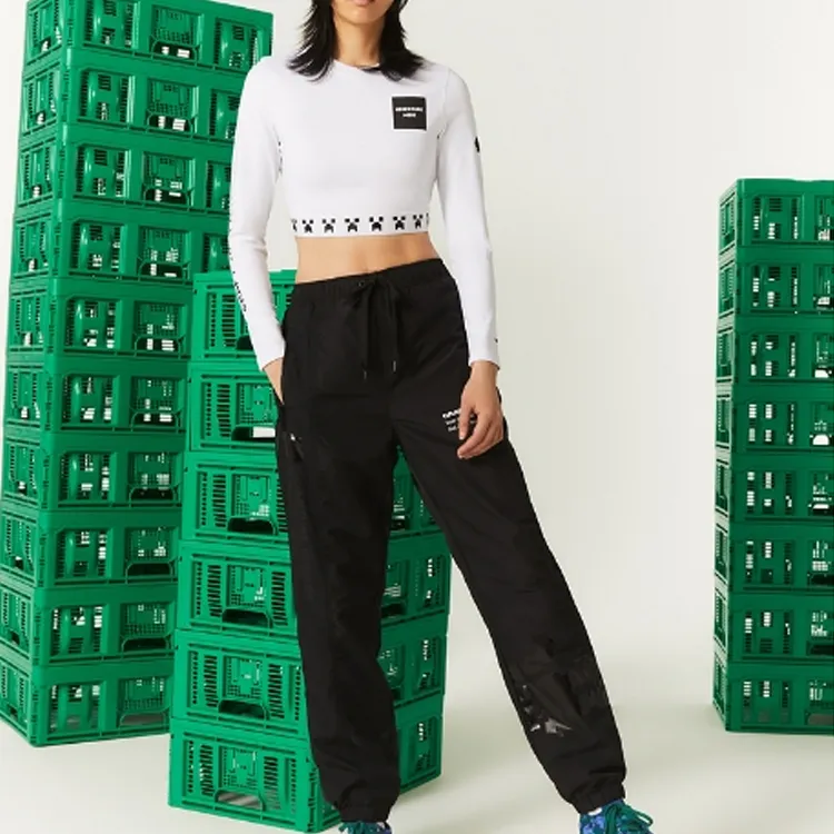 LACOSTE Casual Pants Unisex White-2