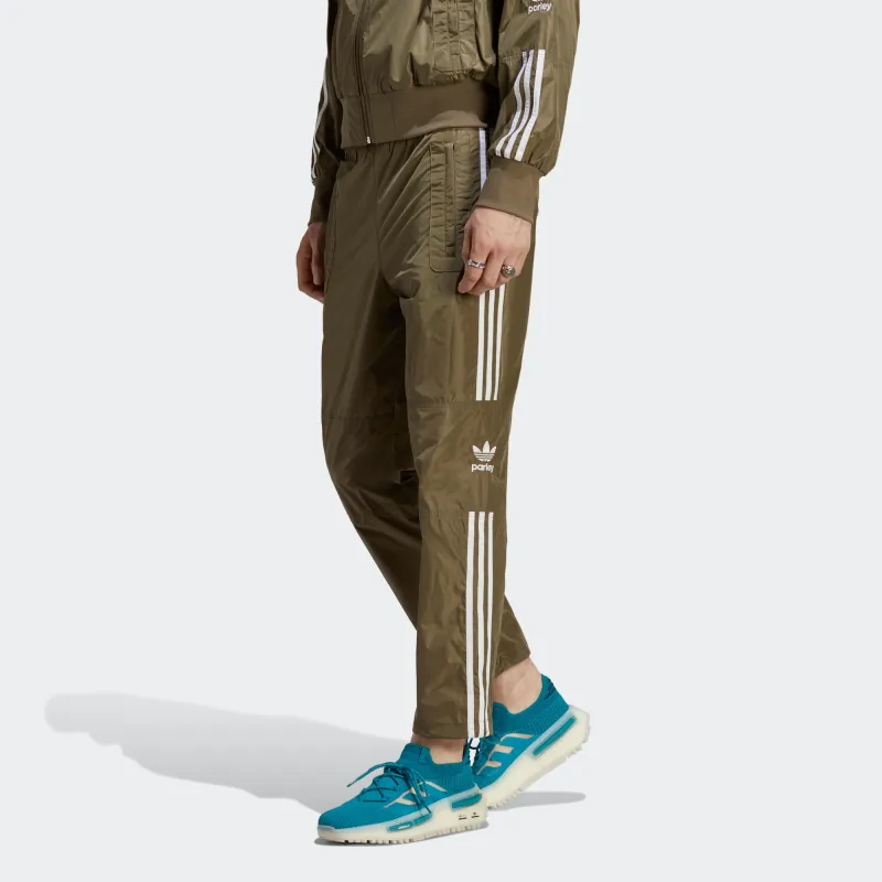 Adidas Originals Knitted Sweatpants Men's Strata Olive Green-3