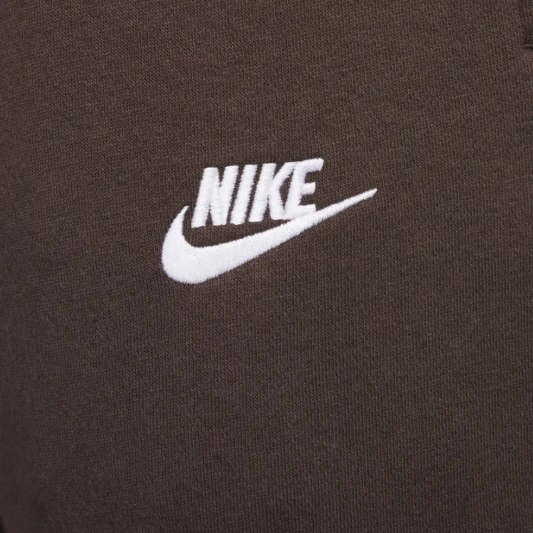 Nike Sportswear Club Fleece Knitted Sports Pants Unisex Khaki Brown-4