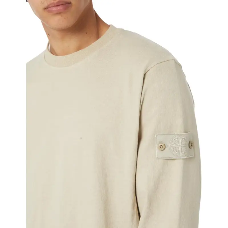 STONE ISLAND 611F3 Felpa Ghost Crewneck-5