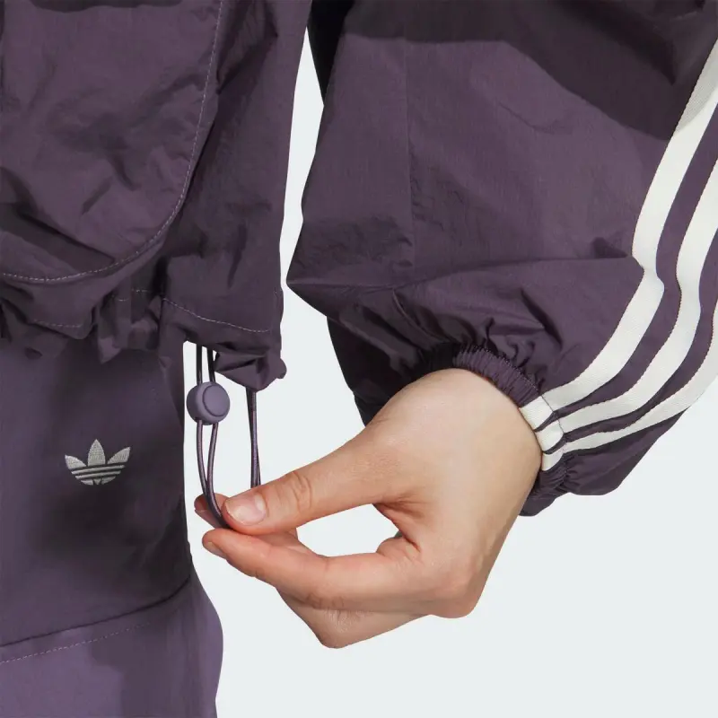 Adidas Originals WINDBREAKER Jacket Women's Dark Violet-4