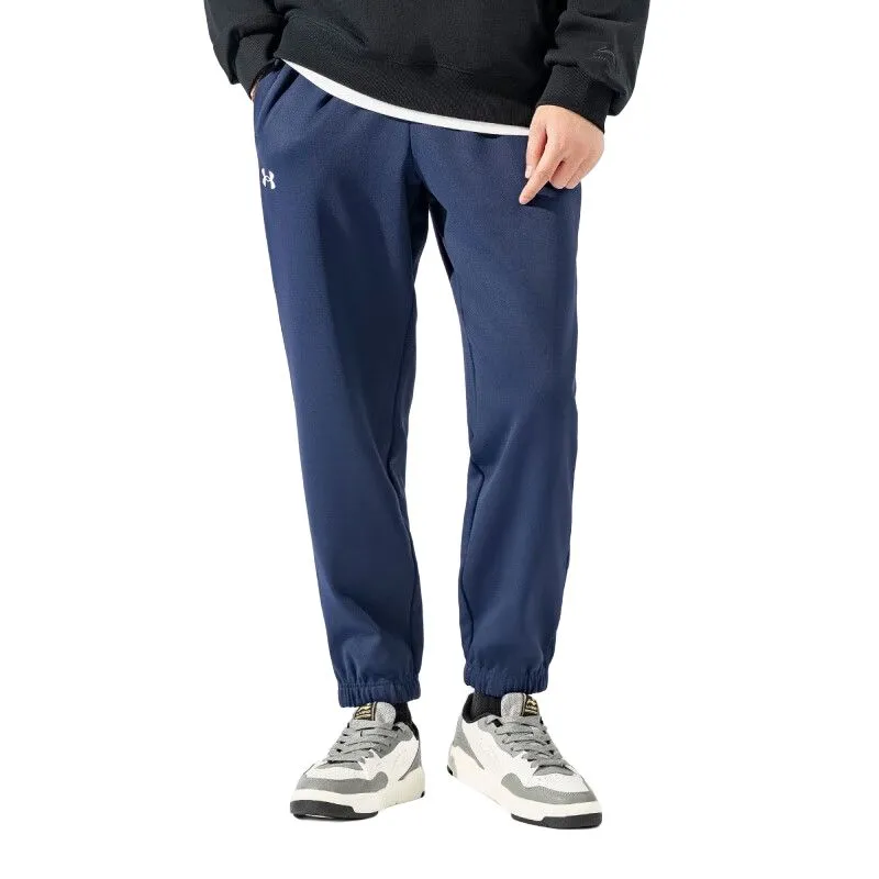 Under Armour Sports Life Collection SS25 Knitted Sweatpants Men's Blue-1