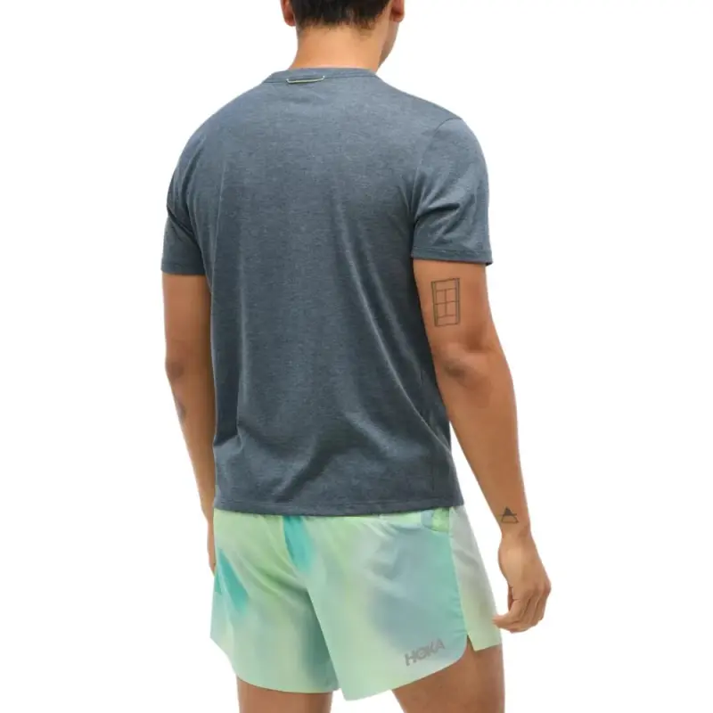 HOKA ONE ONE SS25 T Shirt Men's Collegiate Blue-3