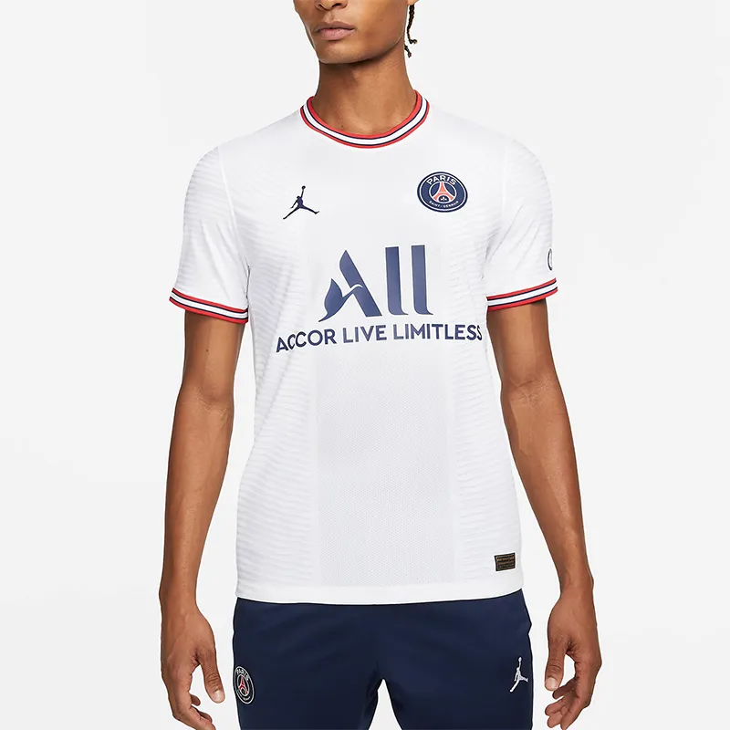 Jordan Soccer Jerseys Men White-2