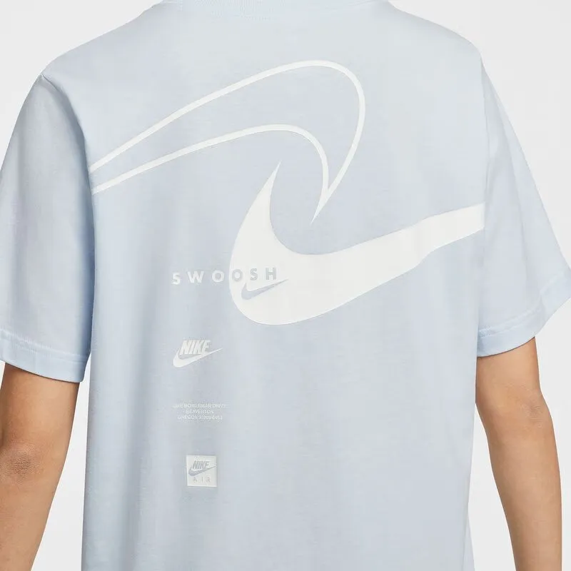 Nike T Shirt Women's Light Blue-3