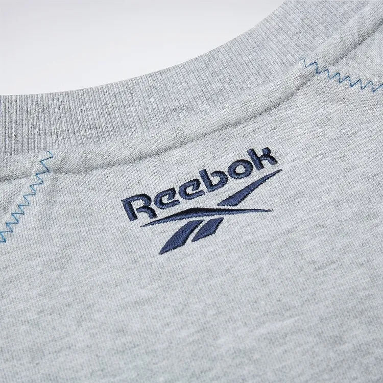 Reebok Sweatshirt Unisex Light Heather Gray-4